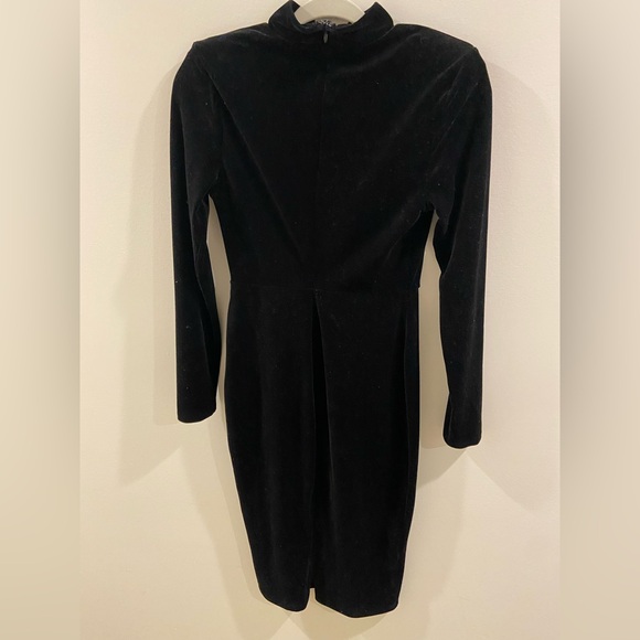 NWT Velvet Black Mock Neck Dress 🎁COMES WITH A GIFT🎁 - Picture 6 of 12